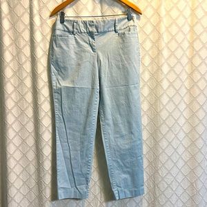 Ann Taylor LOFT, light blue, original ankle pants, size 4